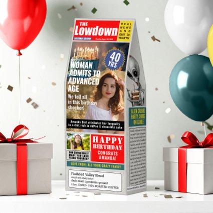 Hilarious Tabloid Any Age Birthday Photo ID1137
