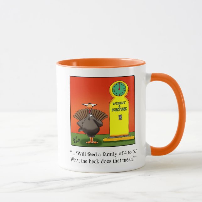 Hilarious Thanksgiving Humor Mug Gift (Right)