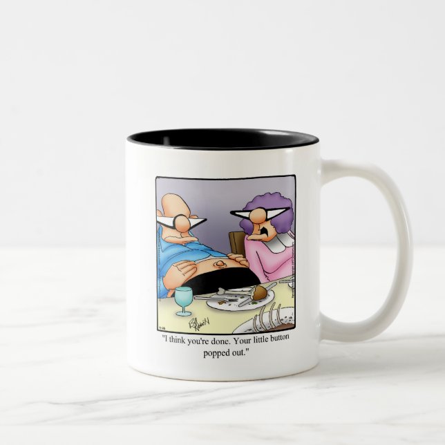 Hilarious Thanksgiving Humor Mug Gift (Right)