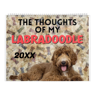 Hilarious Thoughts of My Labradoodle Calendar