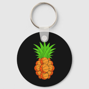 hilarious unique basketball pineapple - original g keychain