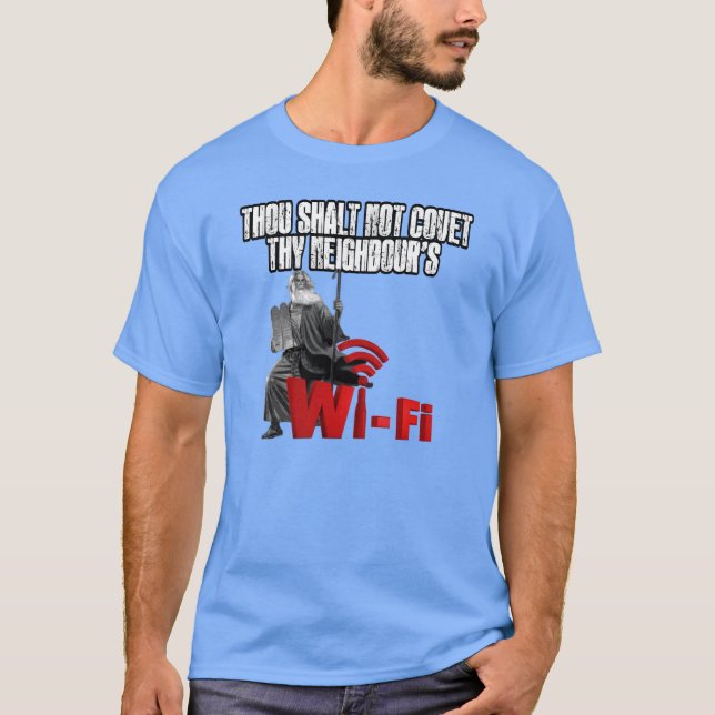 Hilarious wi-fi T-Shirt (Front)
