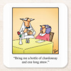 Hilarious Wine Humor Coaster Gift