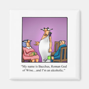 Hilarious Wine Humor Magnet