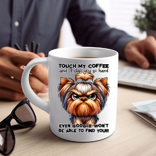 Hilarious Witty Dog Humor Art Illustration Coffee Mug
