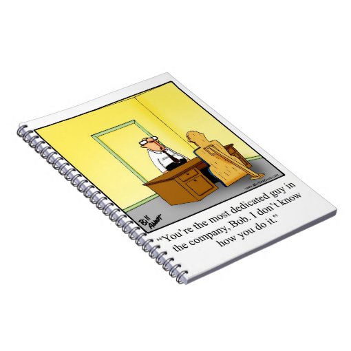 Hilarious Workplace Humor Notebooks | Zazzle