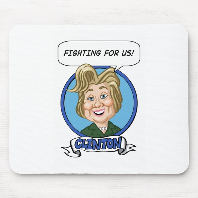 Hilary Clinton Election 2016 Mouse Pad (Front)
