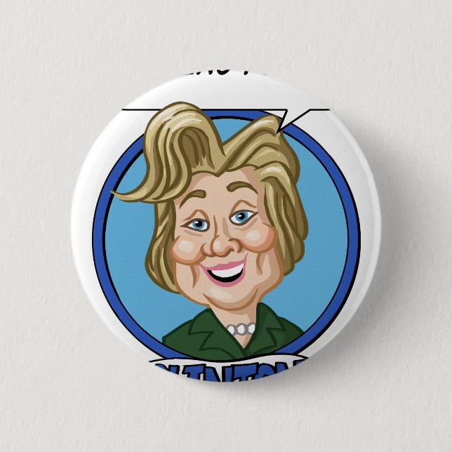 Hilary Clinton Election 2016 Pinback Button (Front)