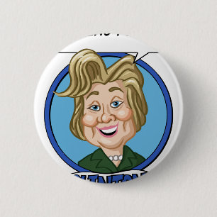 Hilary Clinton Election 2016 Pinback Button