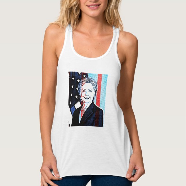 Hilary Clinton Memorabilia  Digital Art Shirt (Front)