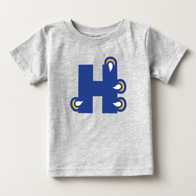 Hilbert College H Baby T-Shirt (Front)