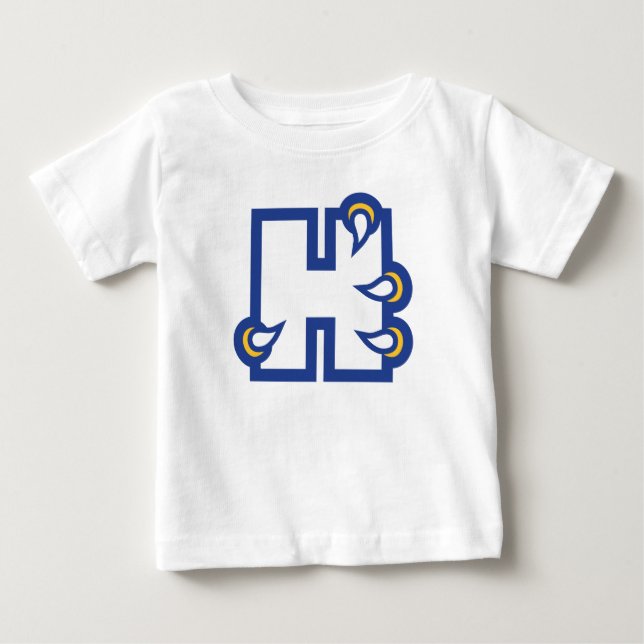 Hilbert College H Baby T-Shirt (Front)