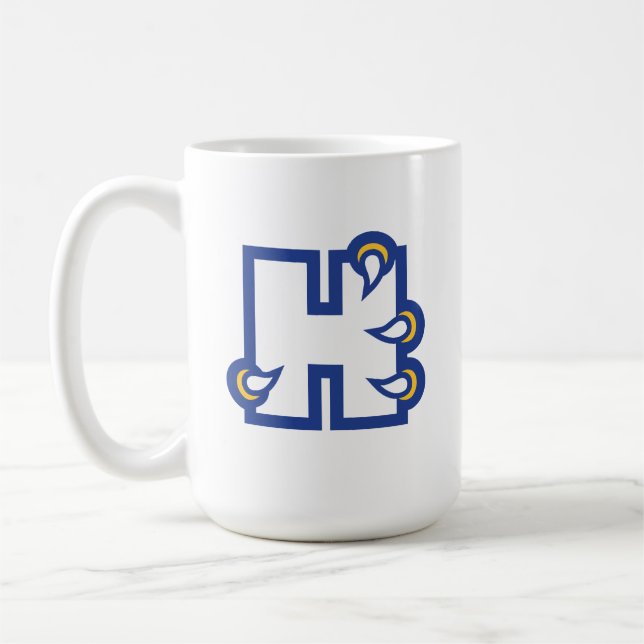 Hilbert College H Coffee Mug (Left)