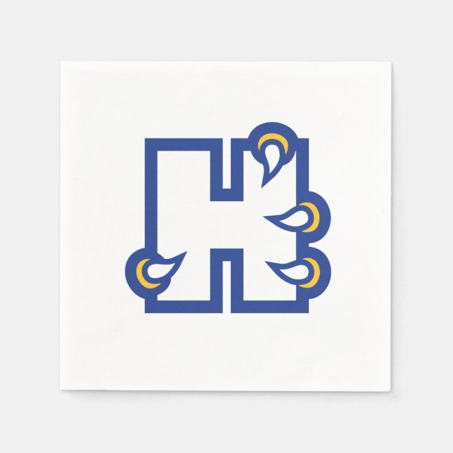Hilbert College H Napkins (Front)