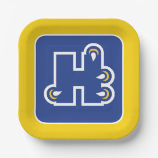 Hilbert College H Paper Plates