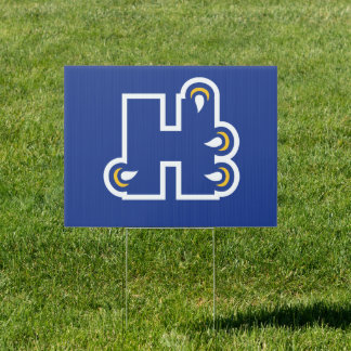 Hilbert College H Sign