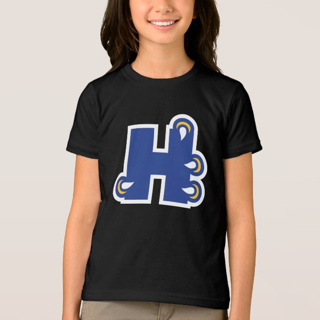 Hilbert College H Tri-Blend Shirt (Front)