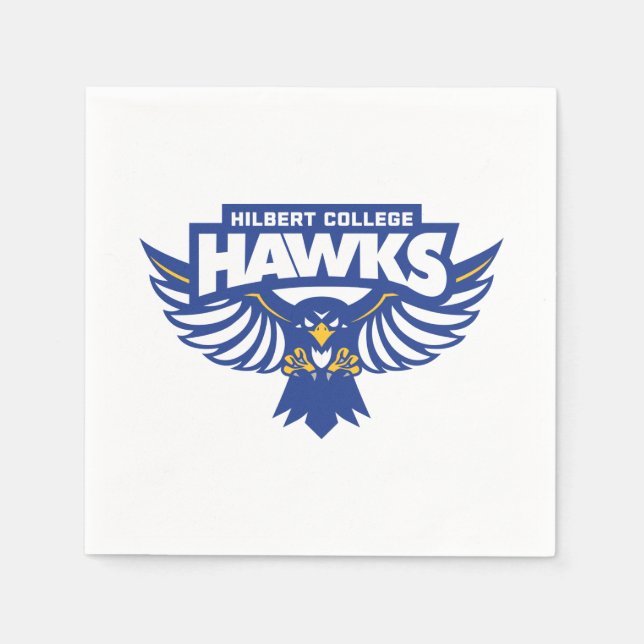 Hilbert College Hawks Napkins (Front)