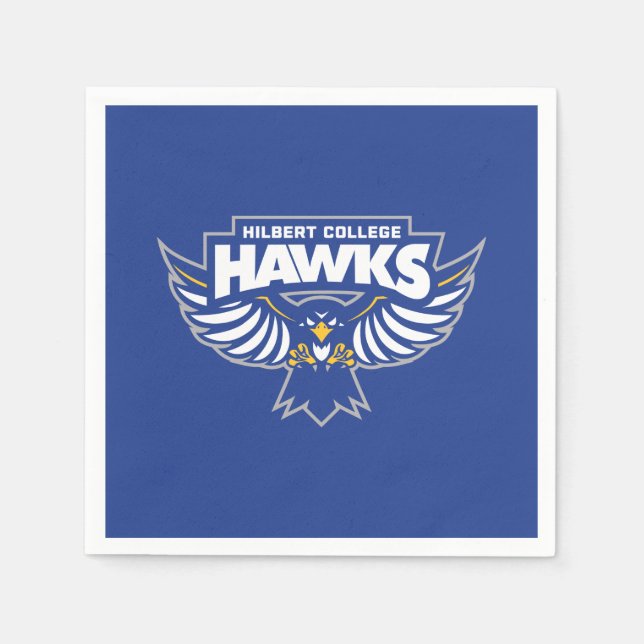 Hilbert College Hawks Napkins (Front)