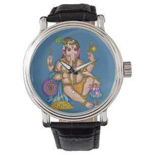 hild Ganesha Wall Clock Watch