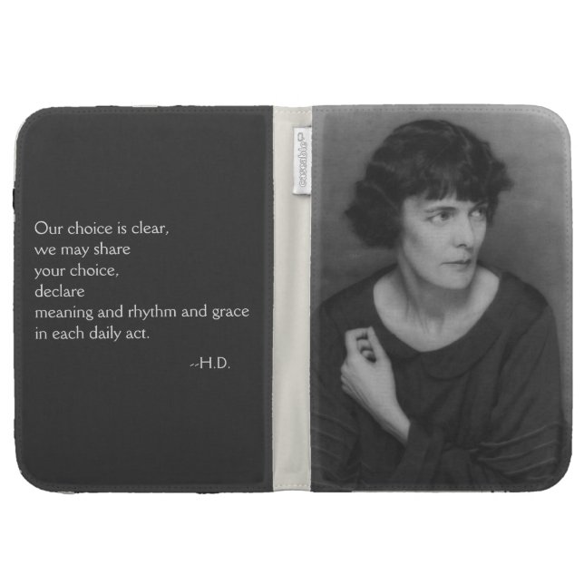 Hilda Doolittle Kindle Case (Opened)