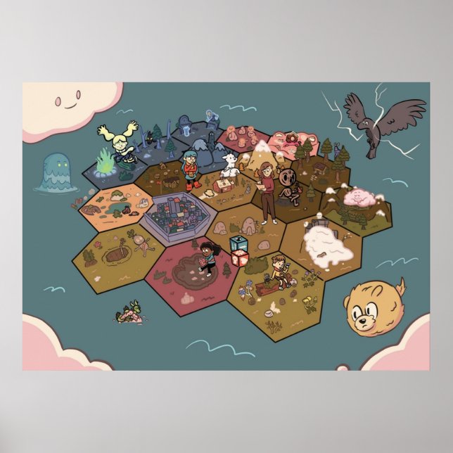 Hilda  Dragon Panic Poster (Front)