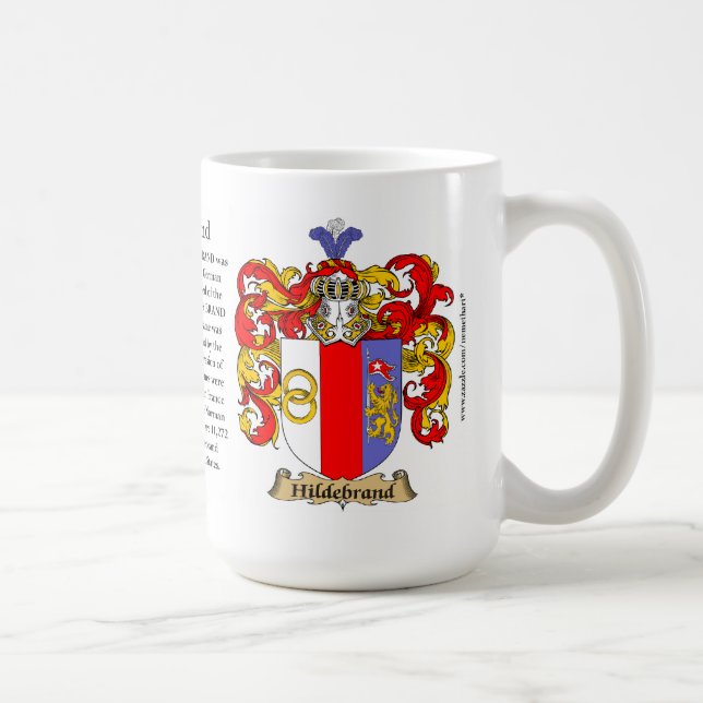 Hildebrand, the Origin, the Meaning and the Crest Coffee Mug (Right)