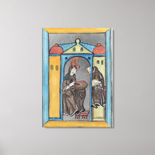Hildegard of Bingen Canvas Print