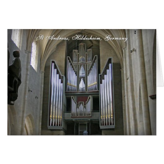 Hildesheim organ cards (Front Horizontal)