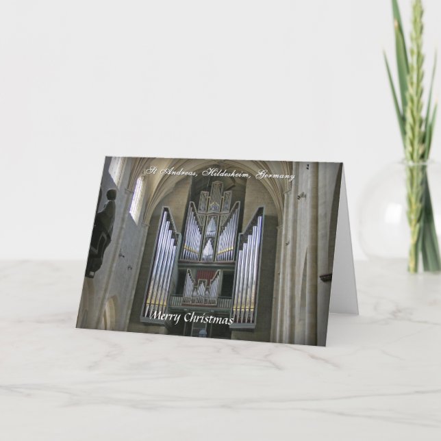 Hildesheim organ Christmas card (Front)