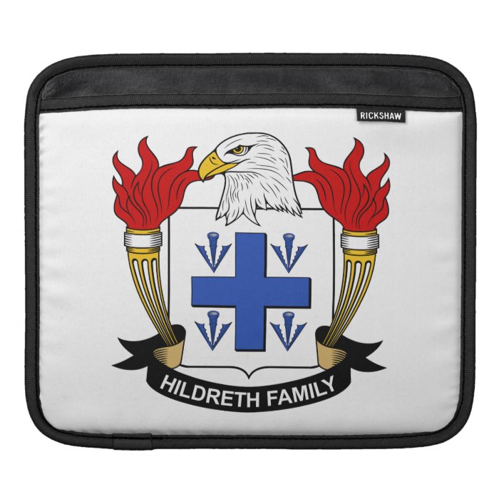 Hildreth Family Crest Sleeve For iPads