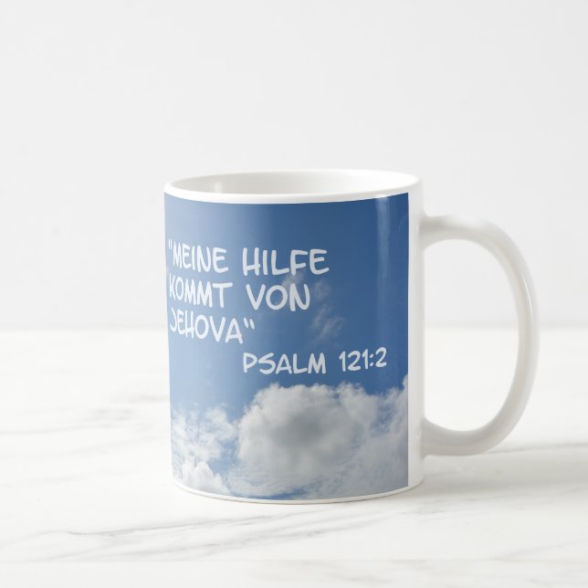 Hilfe kommt von Jehova.... Coffee Mug (Right)