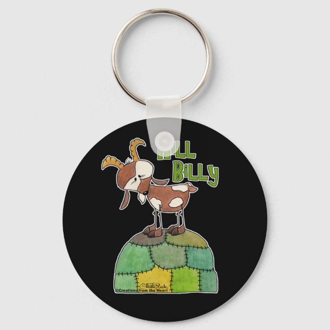 Hill Billy Keychain (Front)