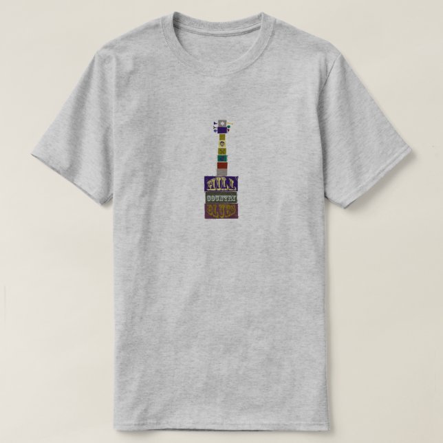 Hill Country Blues T-Shirt (Design Front)