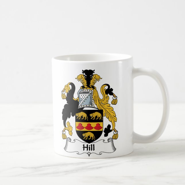 Hill Family Crest Coffee Mug (Right)