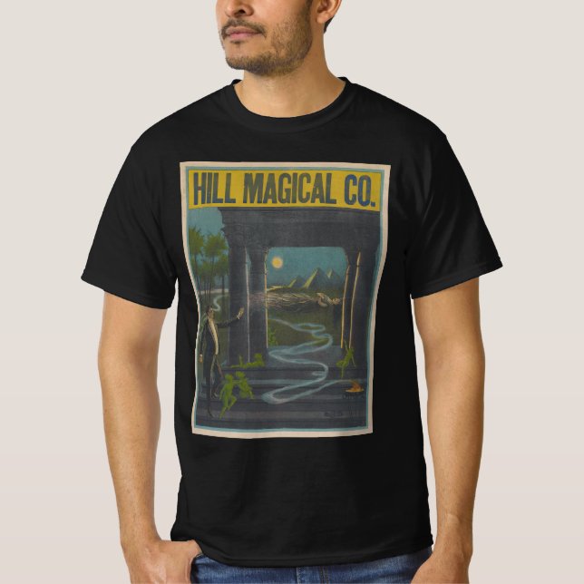 Hill Magical Company  Magic Poster T-Shirt (Front)
