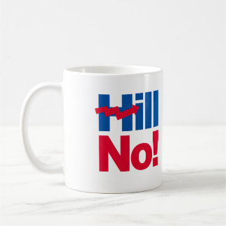 Hill No Hillary - - Anti-Hillary - Coffee Mug