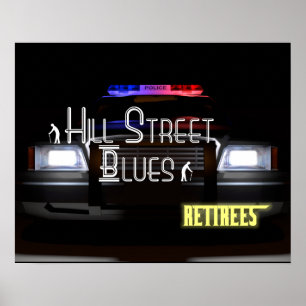 Hill Street Blue - Retirees Poster