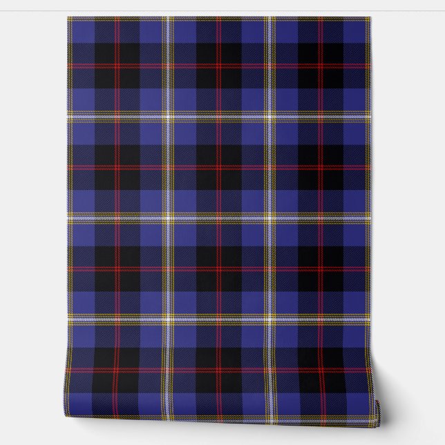 Hill Tartan Plaid Scottish Clan Wallpaper (Unrolling)