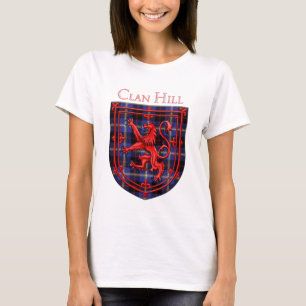 Hill Tartan Scottish Plaid Lion Rampant T-Shirt