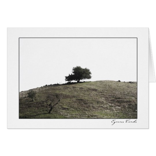 Hill Top Tree Card