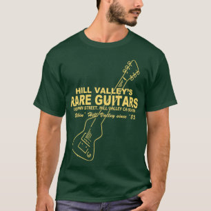 Hill Valley Rare Guitars Rockin Since 85 Chick T-Shirt