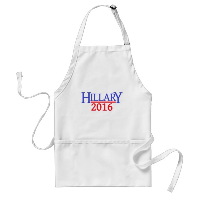 HILLARY 2016 ADULT APRON (Front)