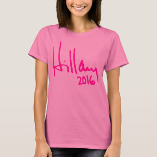 "HILLARY 2016” AUTOGRAPH T-Shirt