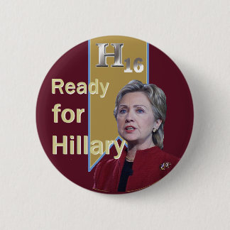 Hillary 2016 Button