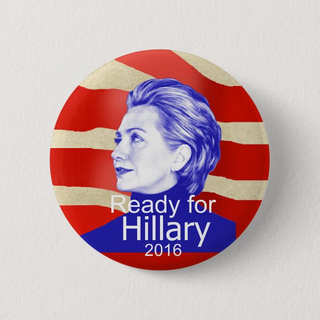 Hillary 2016 Button (Front)