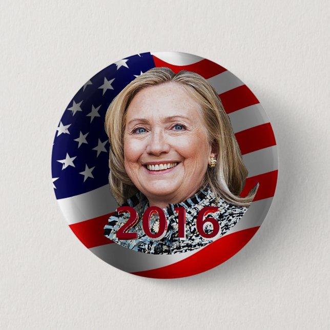 Hillary 2016 Button (Front)