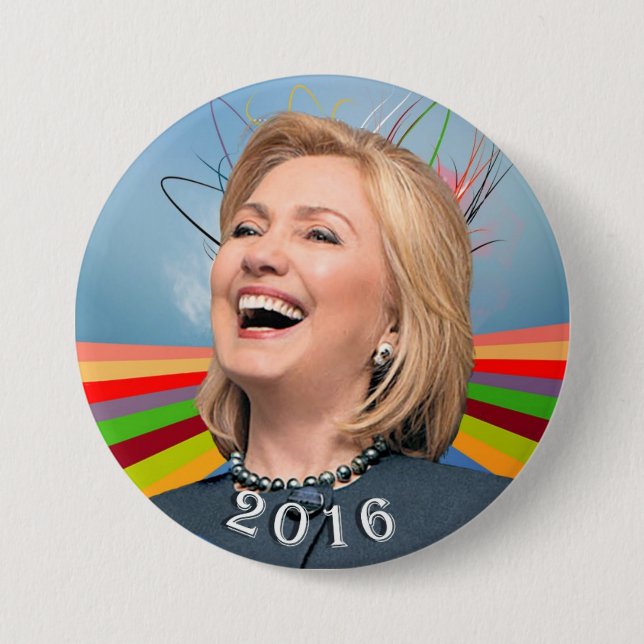 Hillary 2016 button (Front)