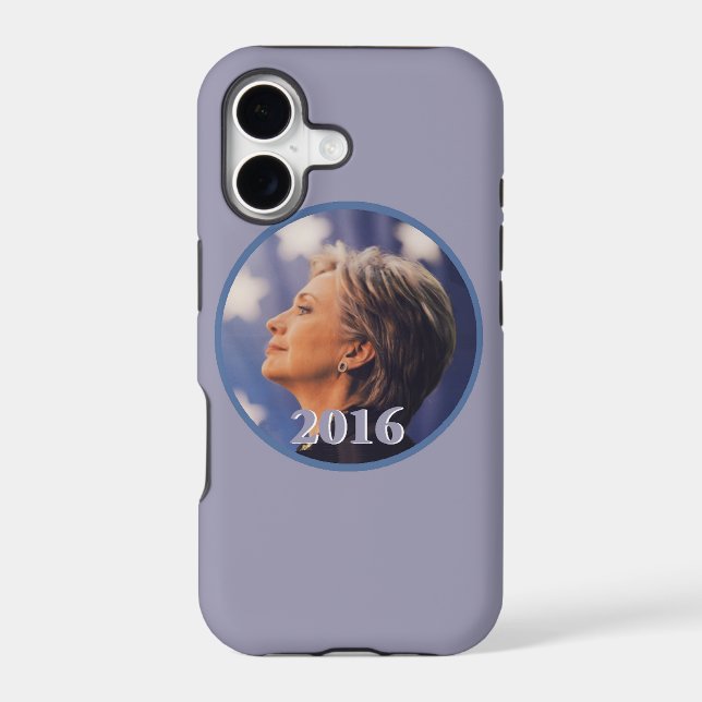 Hillary 2016 iphone case (Back)