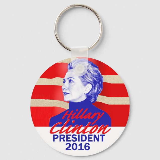 Hillary 2016 Keychain (Front)